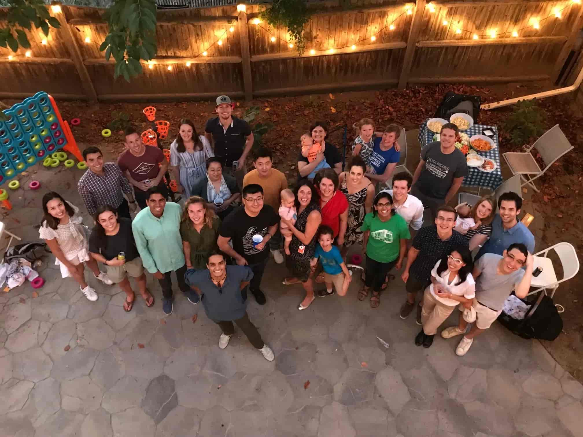 BBQ with the lab, 2019.